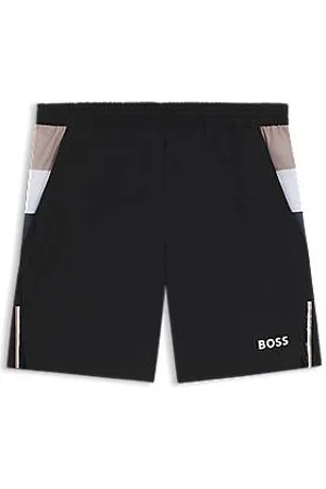 HUGO BOSS Actieve tennisshort van stretchstof met vochtregulatie