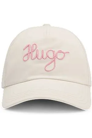 HUGO BOSS Pet van katoenen twill met logostiksel