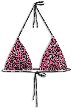 HUGO BOSS Bikinitop met dessin en logobandjes