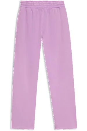 HUGO BOSS Loose-fit trainingsbroek van katoenen badstof