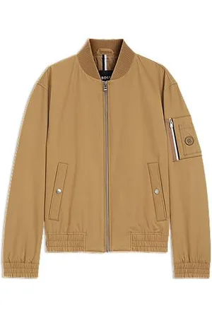 HUGO BOSS Waterafstotende jas met Double B-monogramdetail