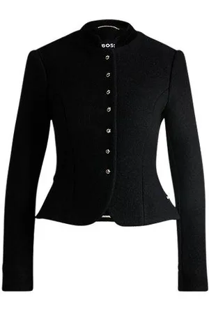 HUGO BOSS X Kinga Mathe jasje met draaiknopen