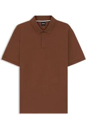 HUGO BOSS Pallas-polo van katoenpiqué met logodetails