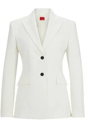 HUGO BOSS Slim-fit blazer van stretchmateriaal