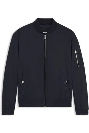 HUGO BOSS Waterafstotende jas met Double B-monogramdetail