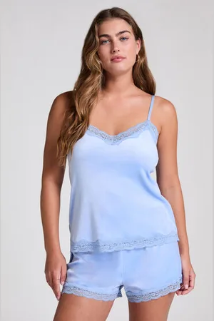 Hunkemöller Short Velours Kant