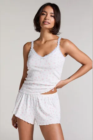 Hunkemöller Pyjamaset Rib