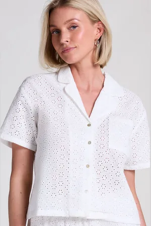Hunkemöller Jasje met broderie anglaise