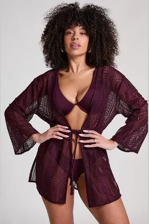 Hunkemöller Gehaakte strandkaftan