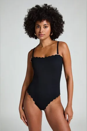 Hunkemöller Badpak Bandeau Scallop