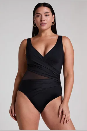 Hunkemöller Badpak Shaping Shell Mesh