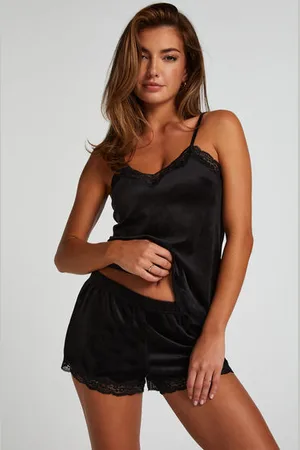 Hunkemöller Shorts Velours Lace