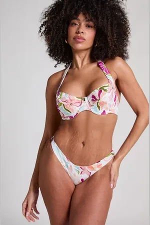 Hunkemöller Hoog uitgesneden bikinibroekje Ayanna