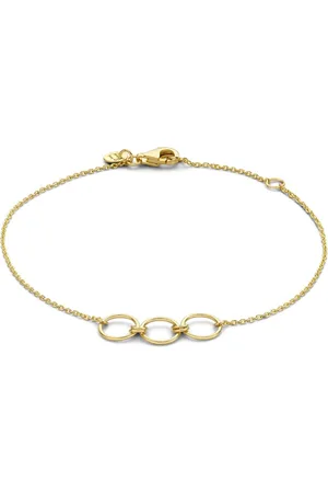 Isabel Bernard Belleville Anna 14 karaat gouden armband met ringetjes voor dames