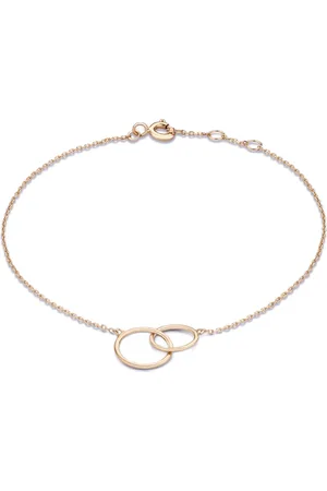 Isabel Bernard La Concorde Loulou 14 karaat rosé gouden armband met ringetjes voor dames