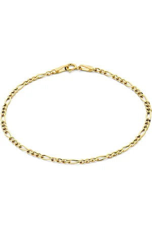 Isabel Bernard Rivoli Nina 14 karaat gouden armband met koningsschakel voor dames