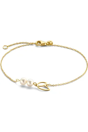 Isabel Bernard Belleville Noémi 14 karaat gouden armband met zoetwaterparels voor dames