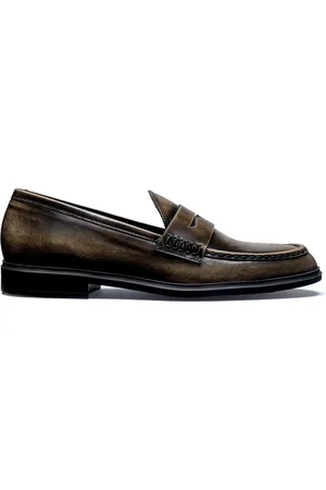 Isabel Bernard Vendôme Blandine mokka loafers van spazzolato leer voor dames