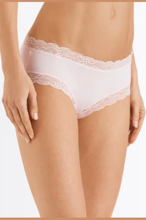 Hanro Dames lingerie Cotton Lace Hipster 072438