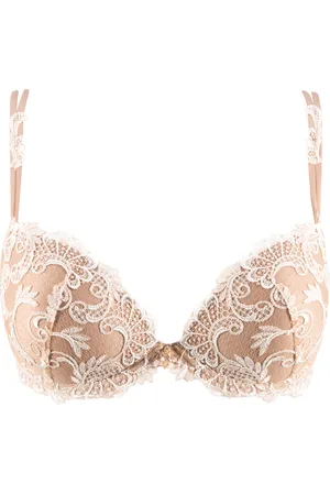 Lise Charmel Lingerie Dressing Floral Push-up BH Bruin/Ivoor ACC8588