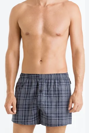 Hanro Heren Fancy Woven boxers geruit 074015