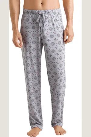 Hanro Heren Sleep & Lounge Night & Day lange broek grijs 075216