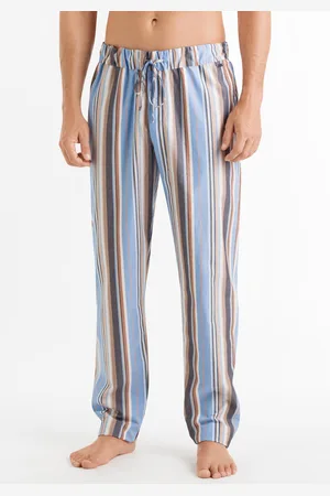 Hanro Heren Sleep & Lounge Night & Day lange broek streep 075436