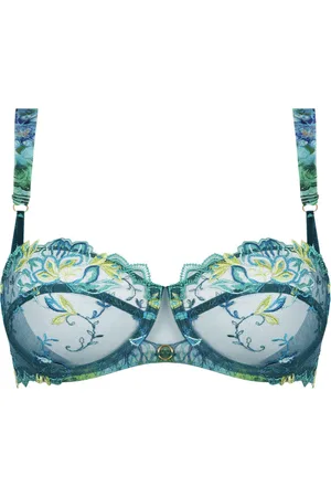 Lise Charmel Grace Aquatique Balconette BH Floral Aqua ACH3093