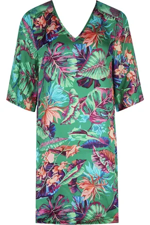Lise Charmel Beachwear Paradis Sauvage Tuniek Wild groen ASB4482