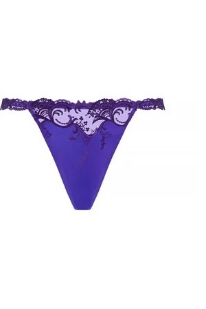 Lise Charmel Lingerie Splendeur Soie String Sexy Oceaan ACC0580