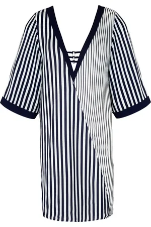 Lise Charmel Beachwear Rayure en Ligne Tuniek wit ASB4485