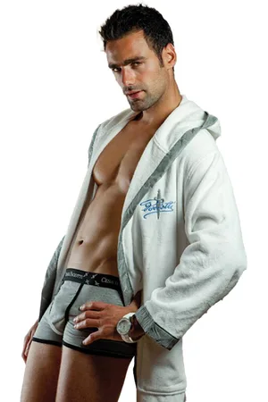 Cesare Paciotti Boxer Paul Grijs/Zwart | Luxe Herenondergoed