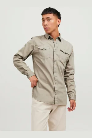 JACK & JONES Comfort Fit Denim Overhemd