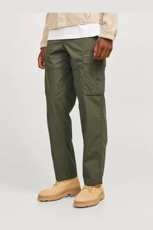 JACK & JONES Wide Leg Fit Cargo Broek