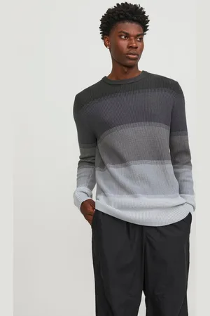 JACK & JONES Gestreept Gebreide Pullover
