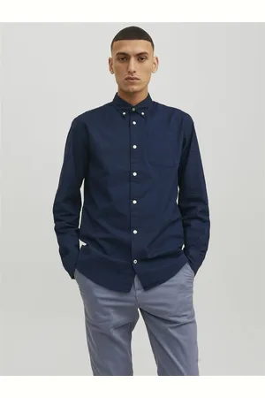 JACK & JONES Slim Fit Casual Overhemd