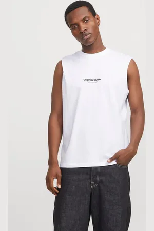 JACK & JONES 2-pack Bedrukt Ronde Hals Tank Top