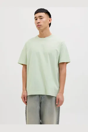 JACK & JONES Achterkant Bedrukt Ronde Hals T-shirts