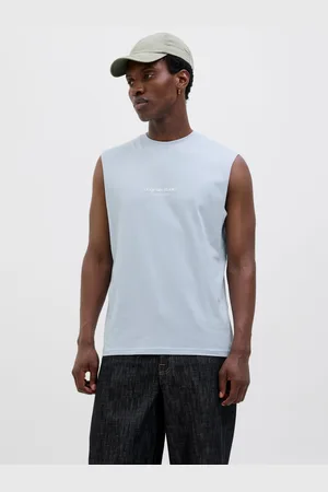 JACK & JONES Bedrukt Ronde Hals Tank Top