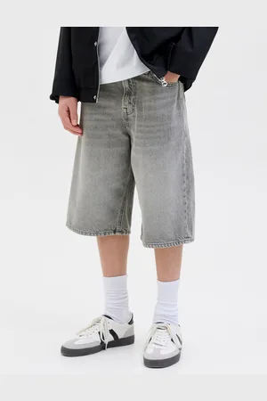 JACK & JONES Baggy Fit Denim Shorts Junior
