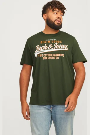 JACK & JONES Plus Size Logo T-shirts