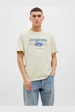 JACK & JONES Bedrukt Ronde Hals T-shirts