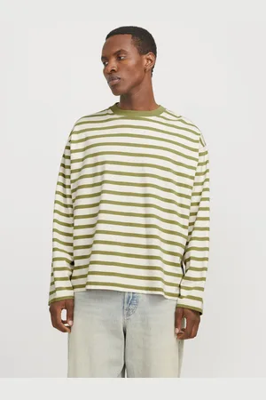 JACK & JONES Gestreept Ronde Hals T-shirts