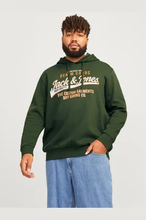 JACK & JONES Plus Size Logo Hoodie