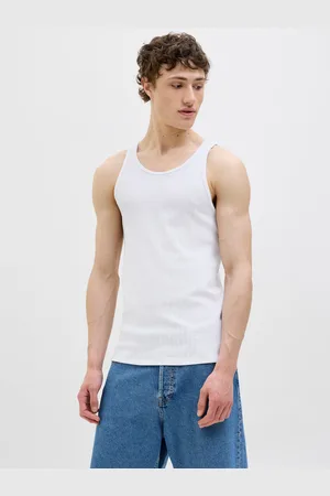 JACK & JONES Effen Ronde Hals Tank Top