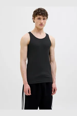 JACK & JONES Effen Ronde Hals Tank Top