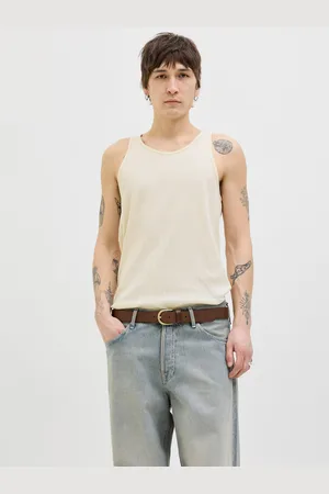 JACK & JONES Effen Ronde Hals Tank Top