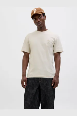 JACK & JONES Achterkant Bedrukt Ronde Hals T-shirts