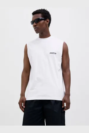 JACK & JONES Bedrukt Ronde Hals Tank Top