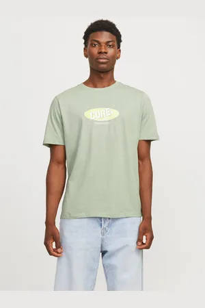 JACK & JONES Bedrukt O-hals T-shirts